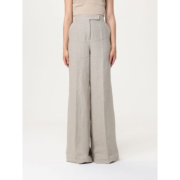 Max Mara Pants Woman Natural